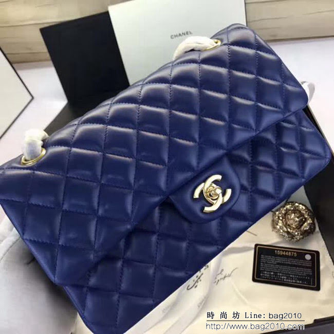 香奈兒CHANEL 原單精品升級版A1112進口小羊皮 金銀鏈條單肩斜挎包 DSC1416